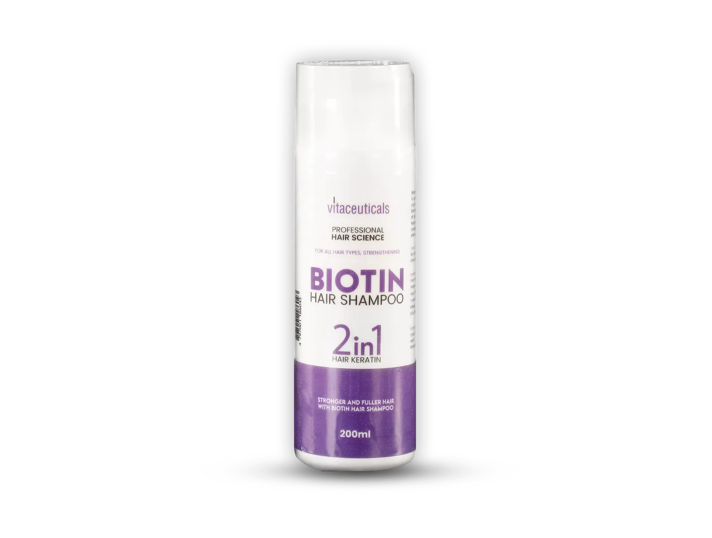 Vitaceuticals Biotin Hair Shampoo – 2 in 1 Keratin Complex